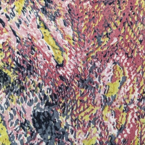 WORLD MARKET Mythical Multicolor Snake Print Tassel Boho Dress L/XL - Picture 6 of 7